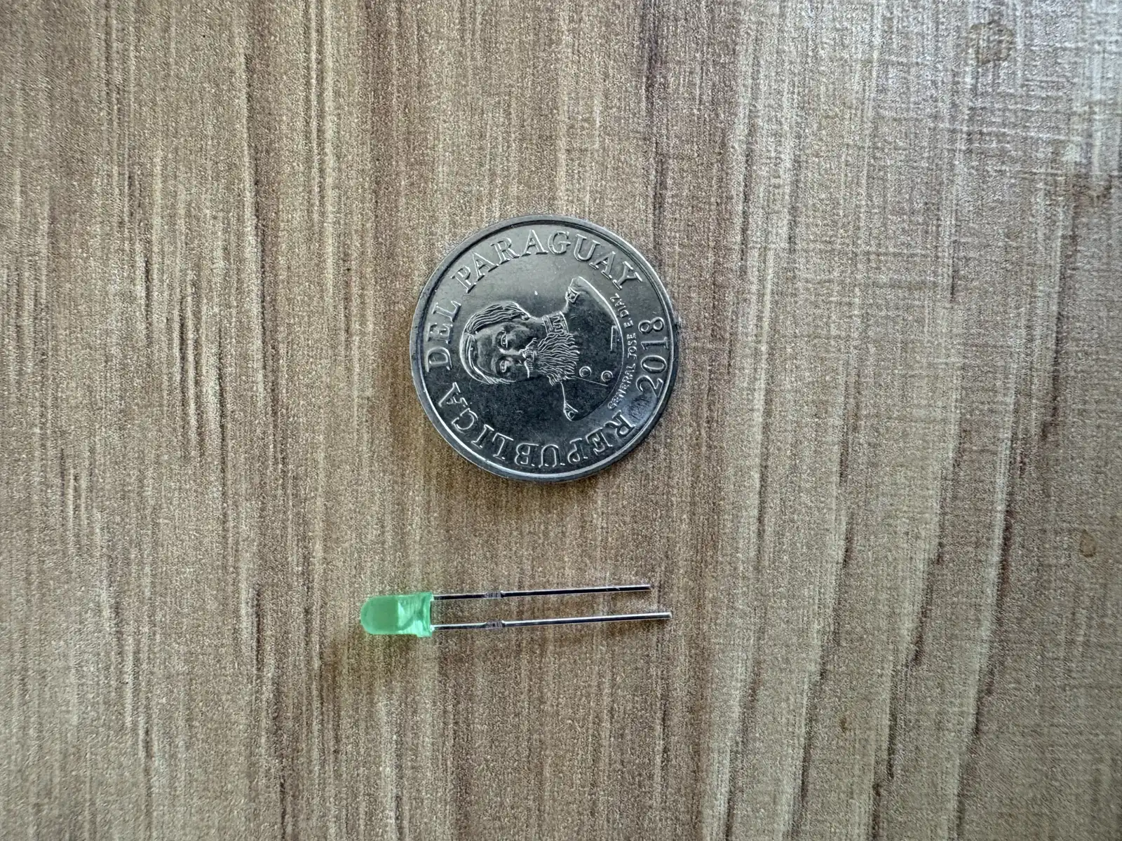 LED 5mm 3mm surtidos Electrónica  — Color — Verde 3mm